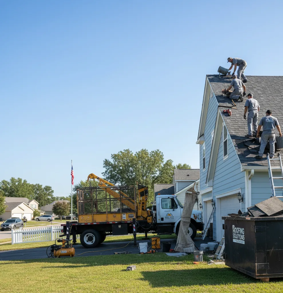 Roof Repair in South Hutchinson